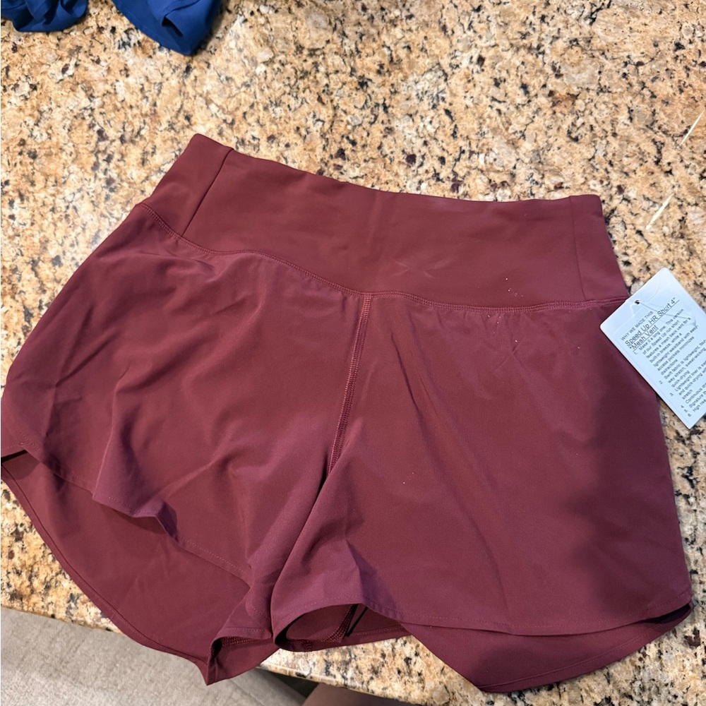 Brand New Lululemon Speed Up Short 4”
